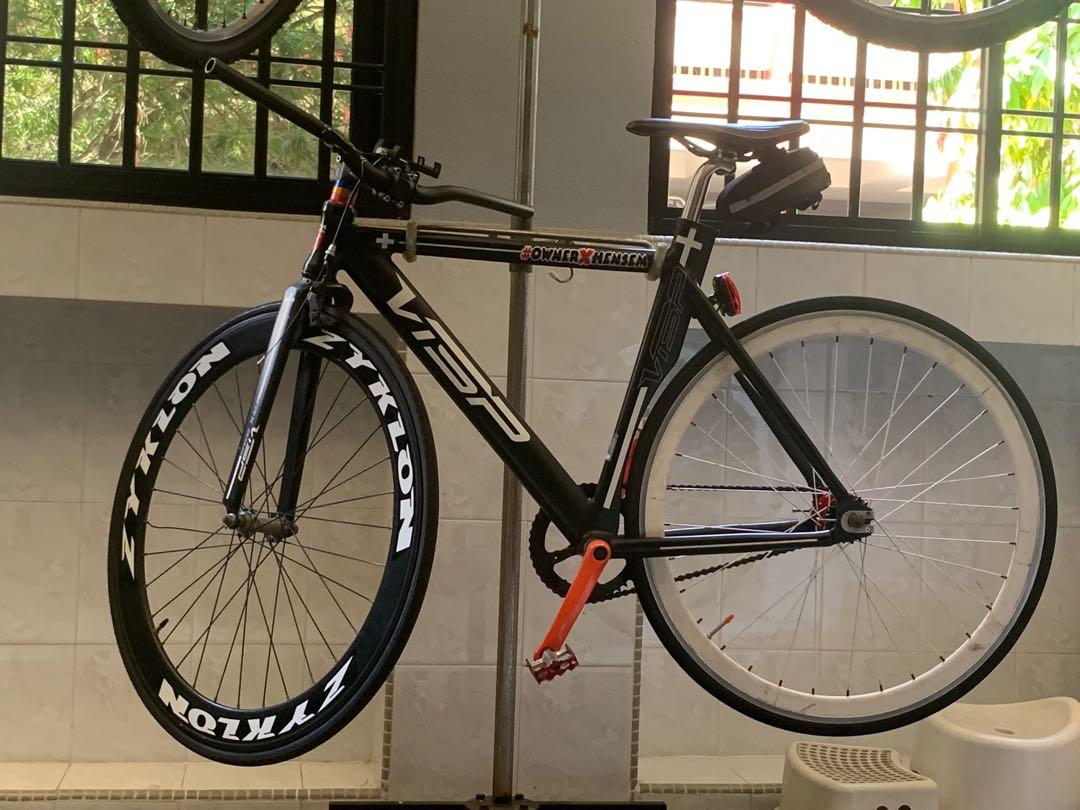 VISP 999 Fixie Urgent Sports Equipment Bicycles Parts Bicycles on Carousell