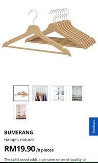 Wood Hangers IKEA New!!!