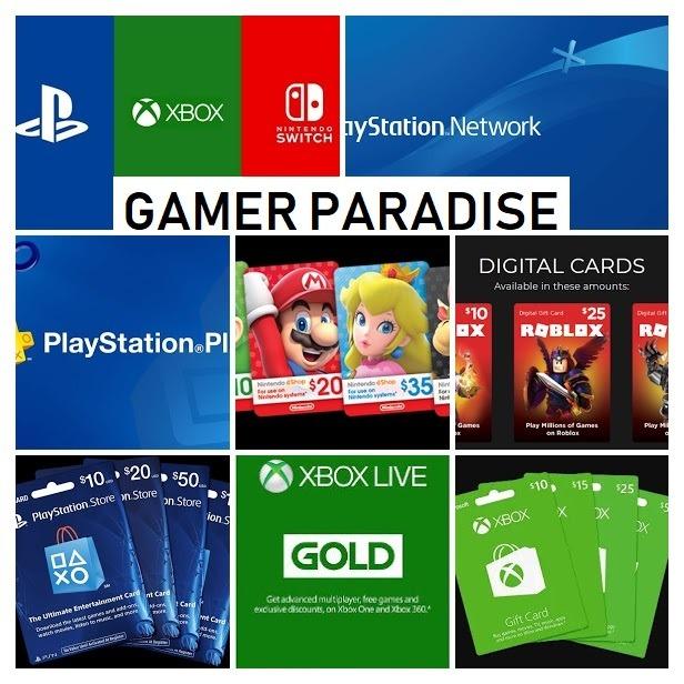 Xbox Live Gift Card, Xbox Live GOLD Membership, Xbox Game Pass Ultimate