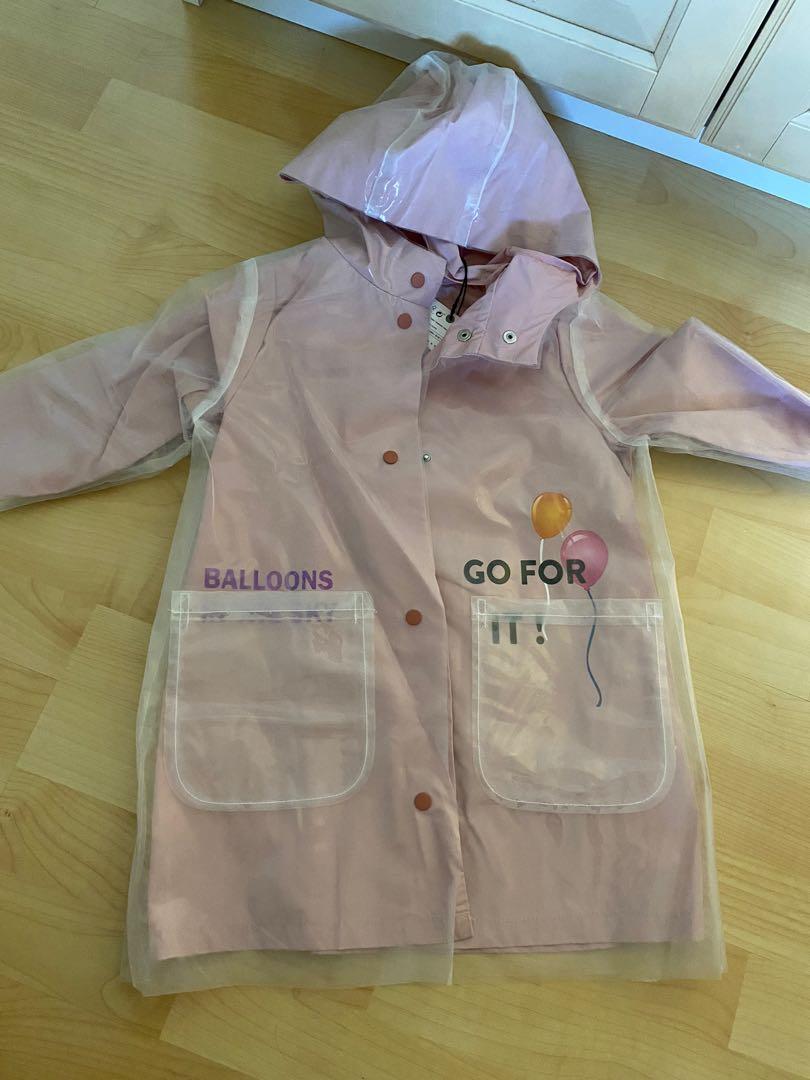 zara baby girl raincoat