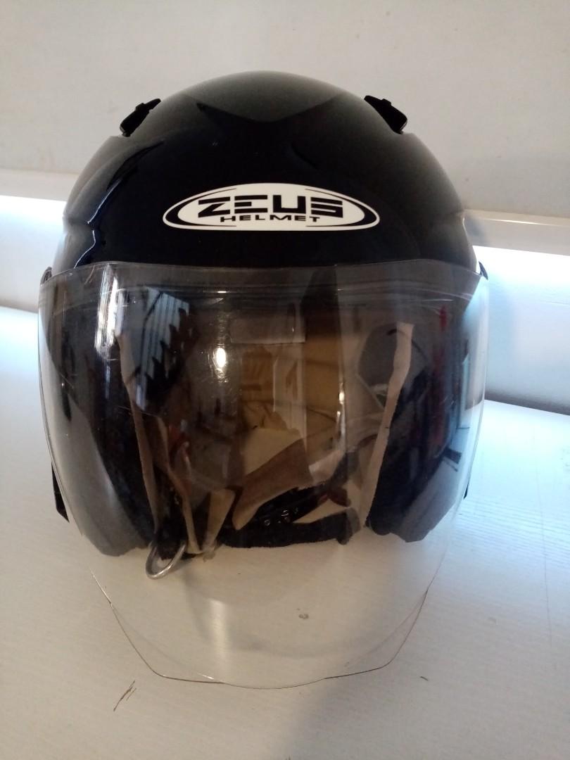 Zeus half face helmet discount
