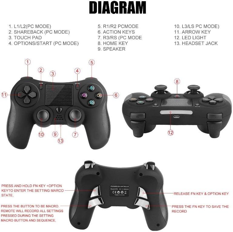 Zfy ps4 controller on sale