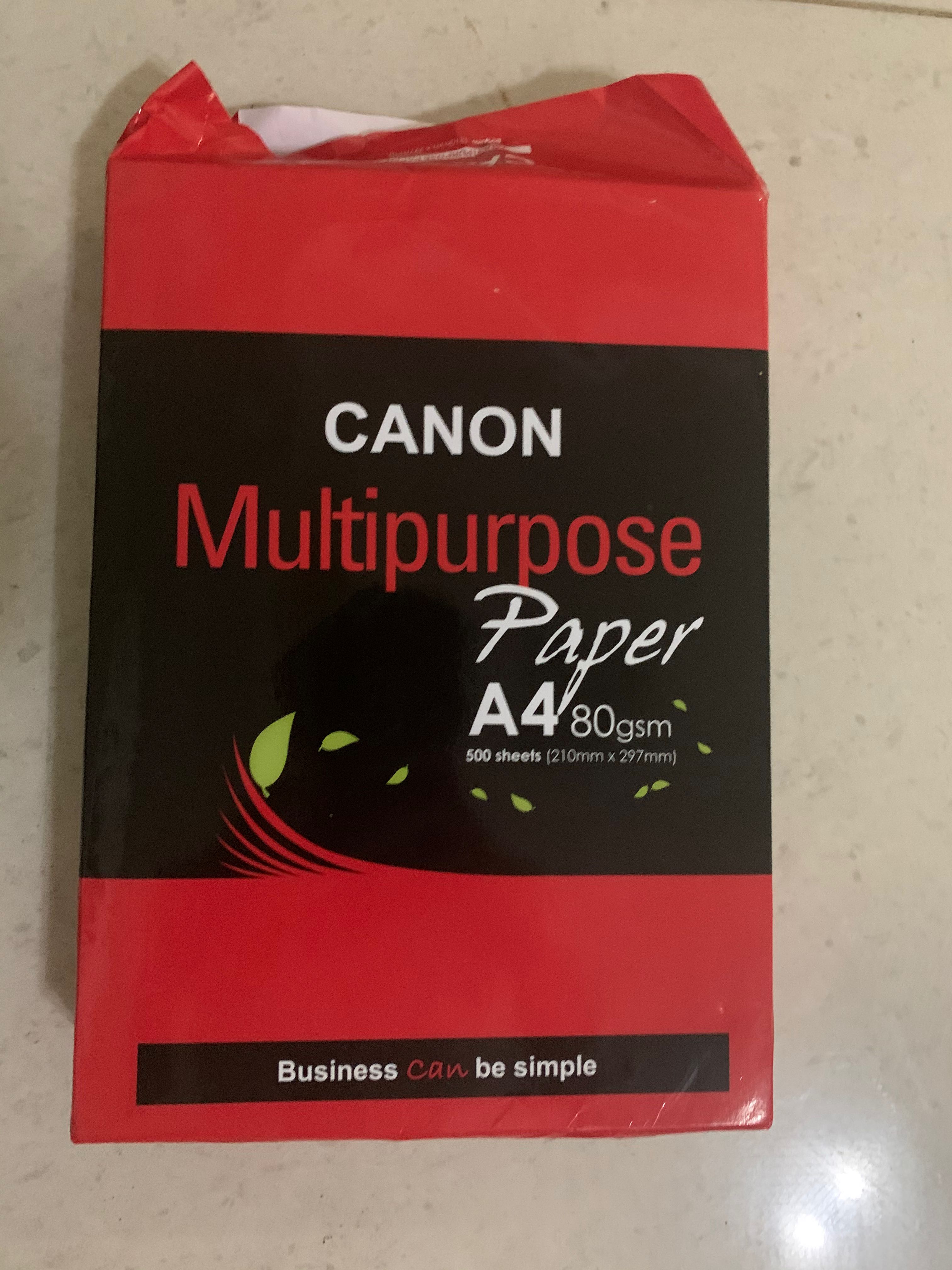 1 reem A4 paper ,500 sheets 5, Hobbies & Toys, Stationery & Craft