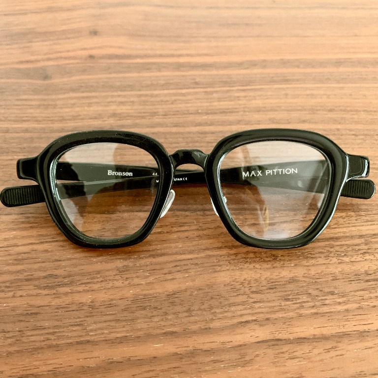三折包順豐全新- 法國Max Pittion 賽璐珞小方形平光眼鏡復古眼鏡手工