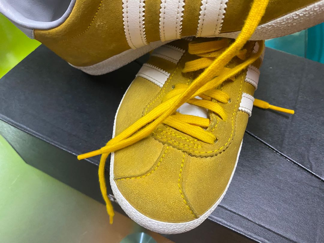 adidas gazelle womens yellow