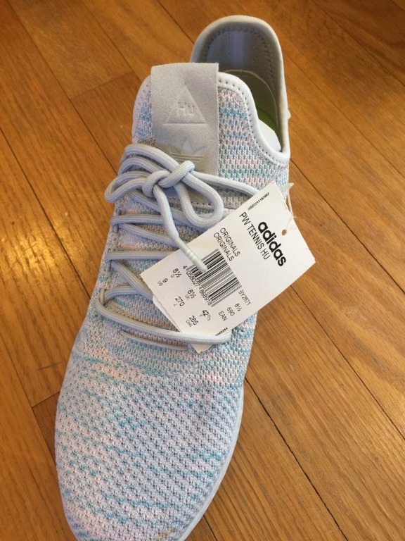 Adidas pharrell williams tennis hu light blue online