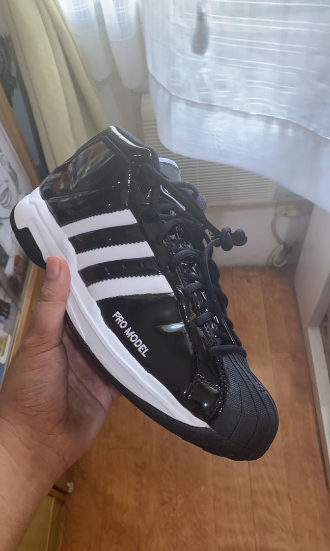 Adidas Pro Model Men S Fashion Footwear Sneakers On Carousell