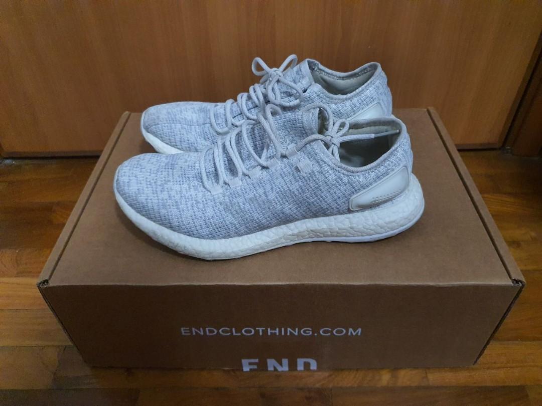 Pure boost triple discount white