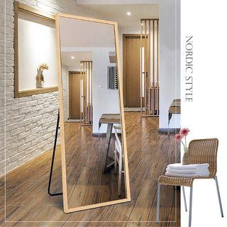 Aspen Wooden Standing Mirror | Full Length Wall Mirror