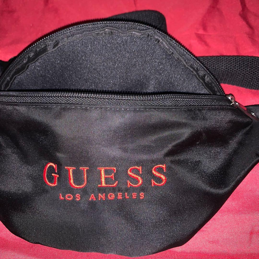 Red guess fanny pack 2025