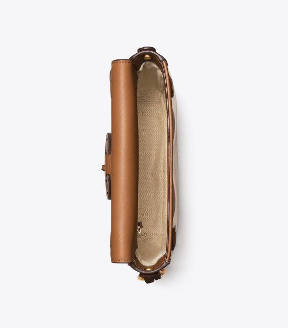 Authentic Tory Burch Miller Clear printed crossbody