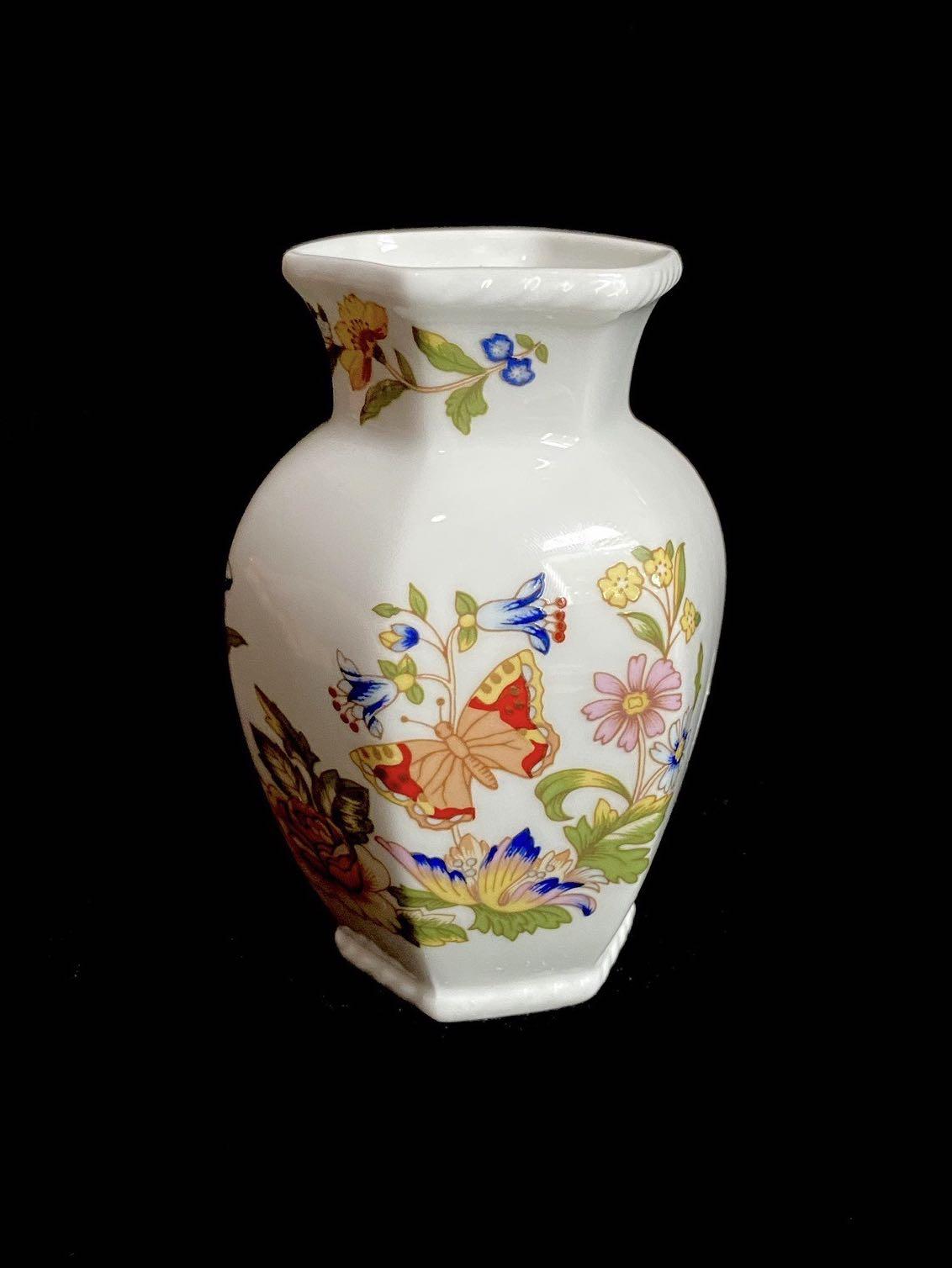 Aynsley Cottage Garden Miniature Fine Bone China Vase Antiques Vintage Collectibles On Carousell