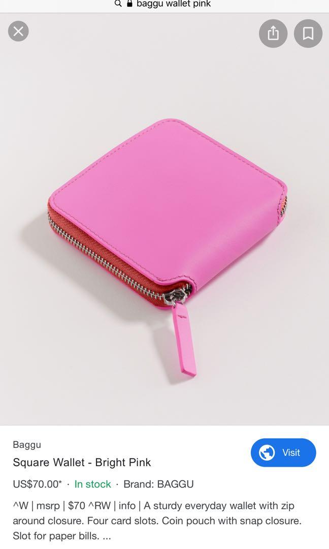 Baggu square wallet outlet