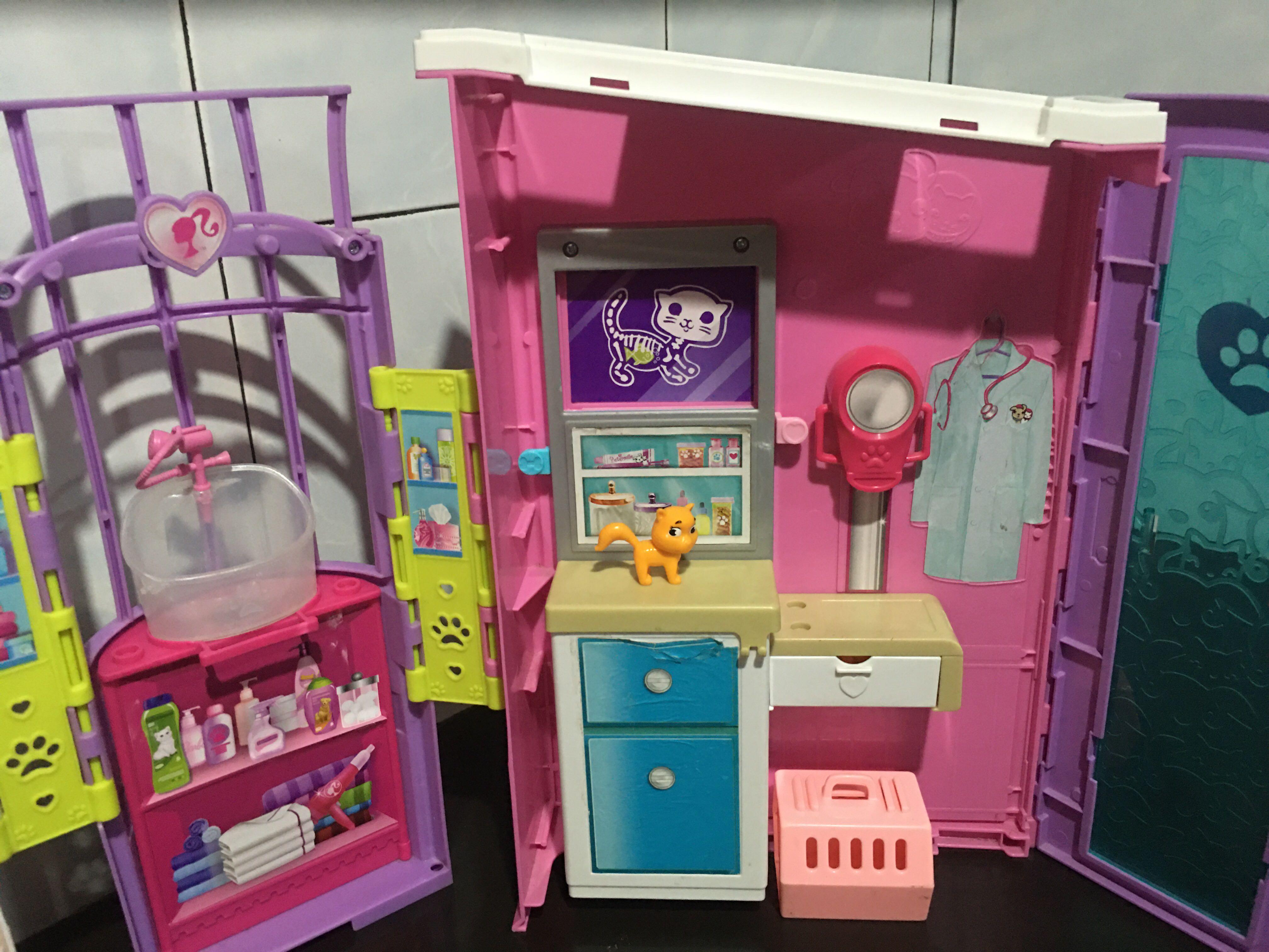 Barbie Pet Care Clinic Hobbies Toys Toys Games on Carousell