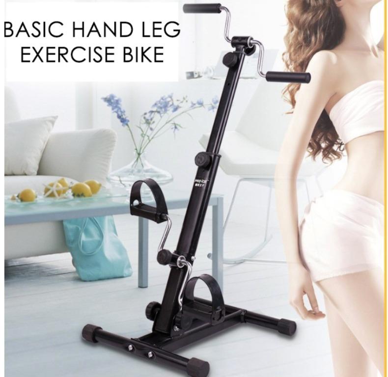 INSTOCK Basic Hand Leg Exercise Bike, Sports Equipment, Exercise ...