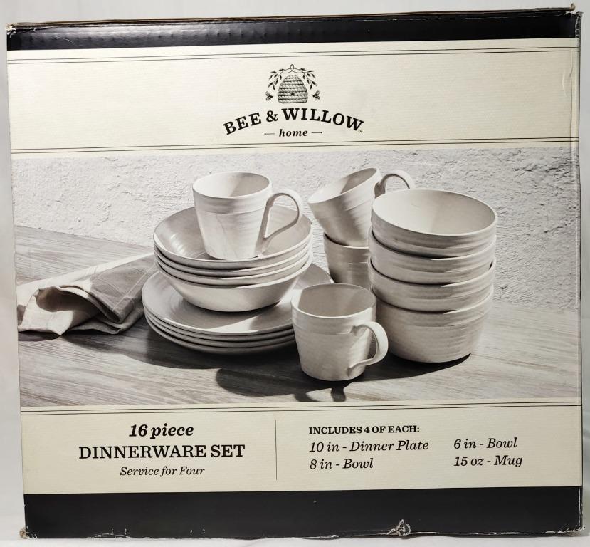Bee and willow dinnerware sales