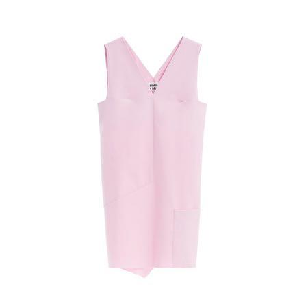 bimba y lola pink dress Bimba Y Lola Cactus-Print Motif Dress in Pink