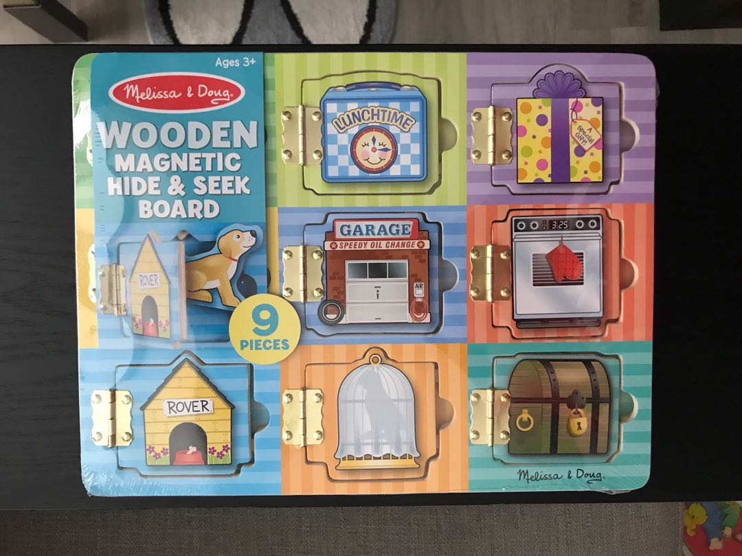 Melissa and doug hide and seek store