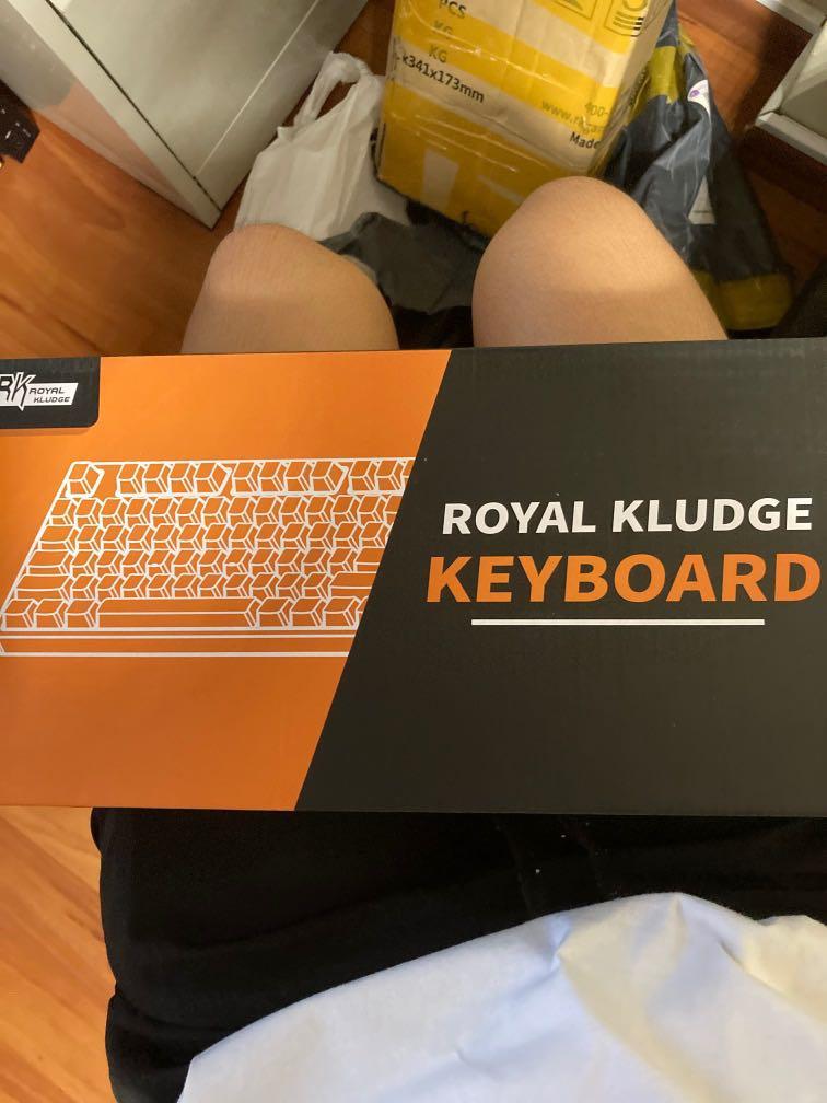 Bnib Royal Kludge Rk987 Backlit Mechanical Keyboard Brown Switch Computers Tech Parts Accessories Computer Keyboard On Carousell