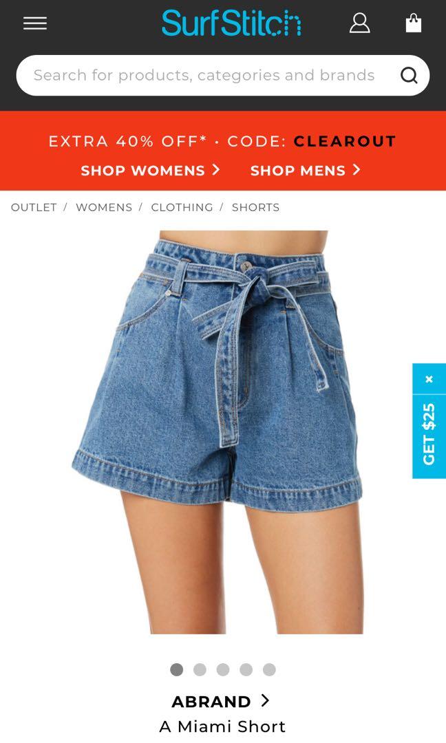 abrand jean shorts