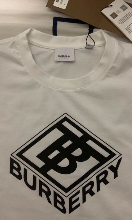 AUTHENTIC Burberry Ellison Logo T-shirt, Men's Fashion, Tops & Sets ...