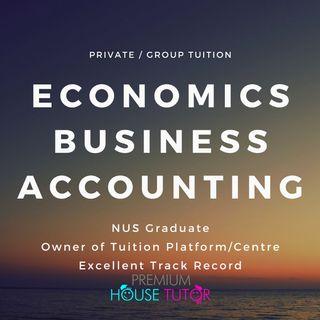 Business/Economics/Accounting/Finance 1-1 Tuition @  81256253