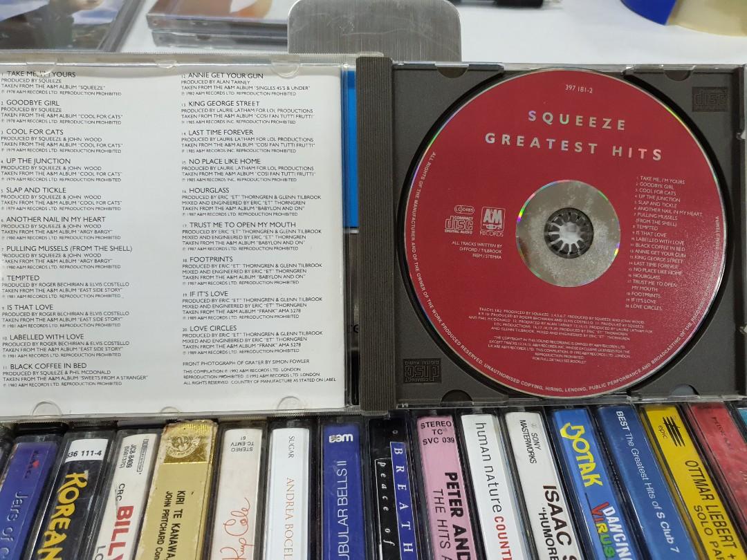 CD Squeeze Greatest Hits Squeeze Hobbies Toys Music Media dvd-squeeze-greatest-hits-vinylgroovemusic-au
