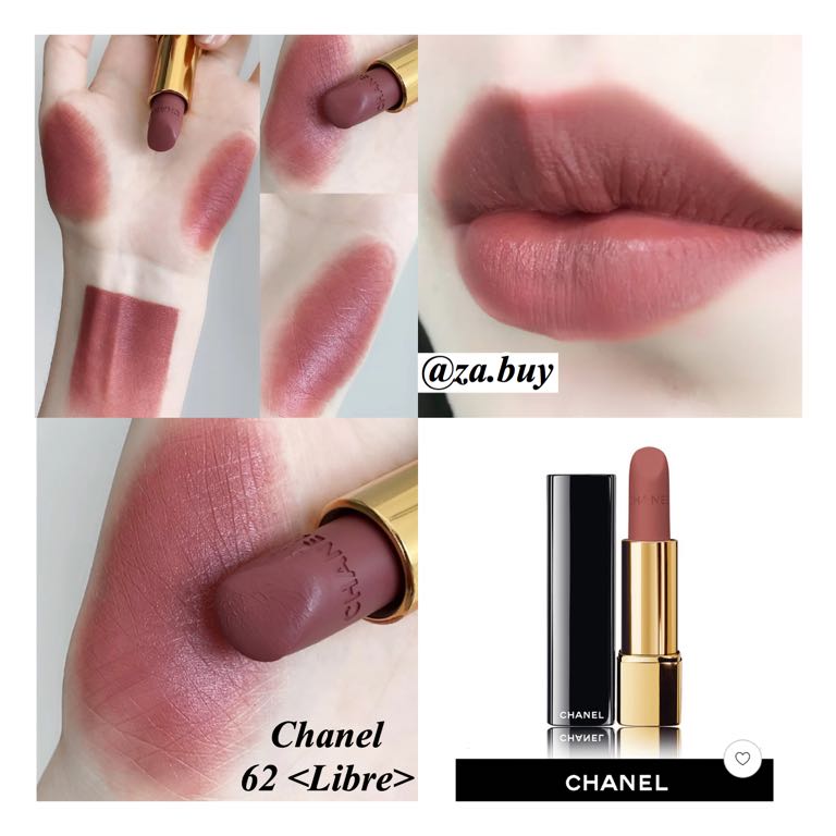 Chanel lipstick 62 Libre, 美容＆個人護理, 健康及美容- 皮膚護理, 化妝品- Carousell