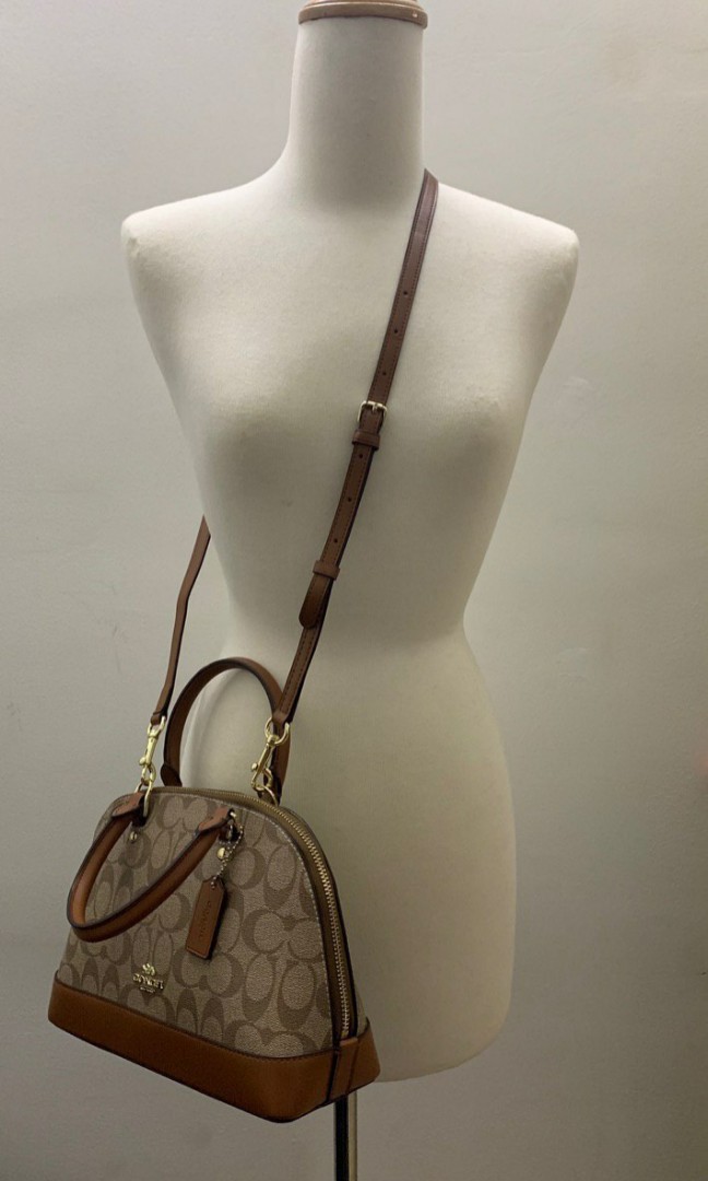 Coach mini sierra satchel, Women's Fashion, Bags & Wallets