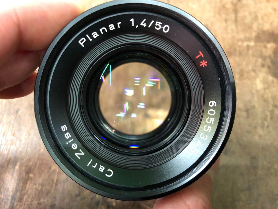Contax Carl Zeiss Planar 50mm f1.4 AEJ, 攝影器材, 鏡頭及裝備
