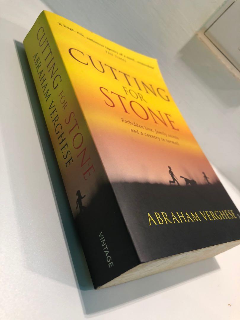 Cutting For Stone By Abraham Verghese Books Stationery Books On Carousell