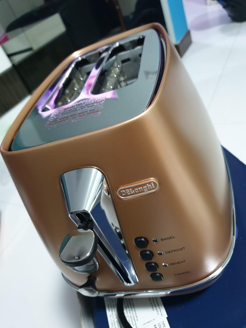 Delonghi copper toaster shop