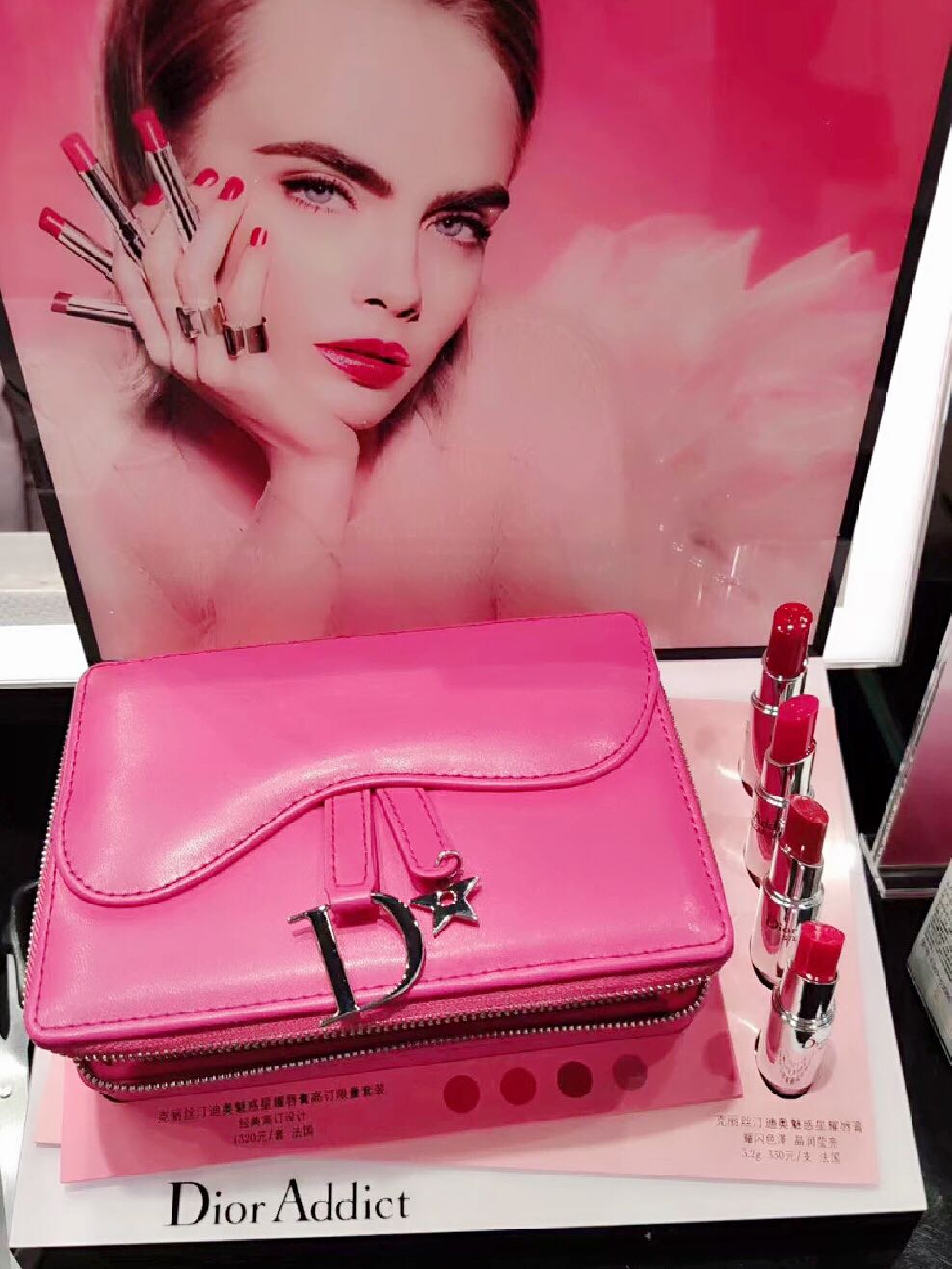 Dior Addict shine make up case, Luxury, Bags  Wallets on Carousell