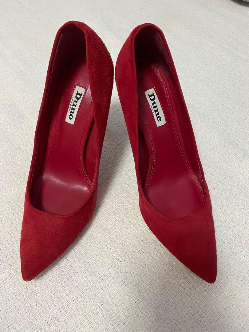 dune red heels