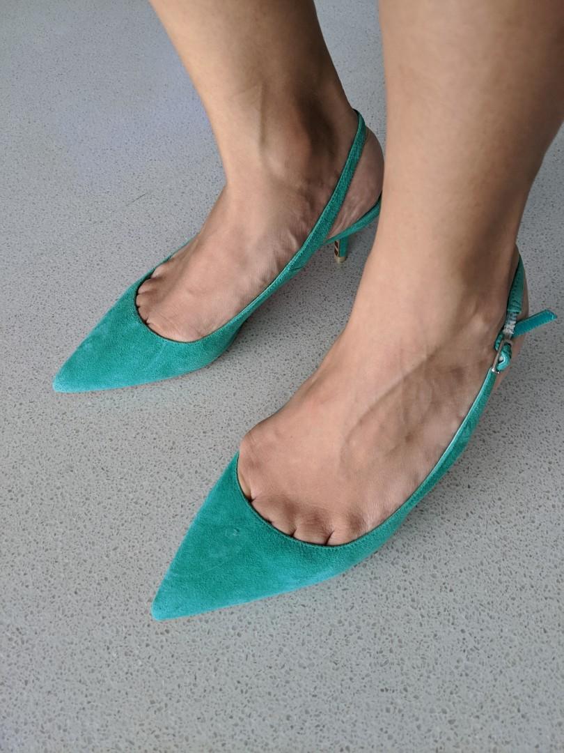 tiffany blue kitten heels