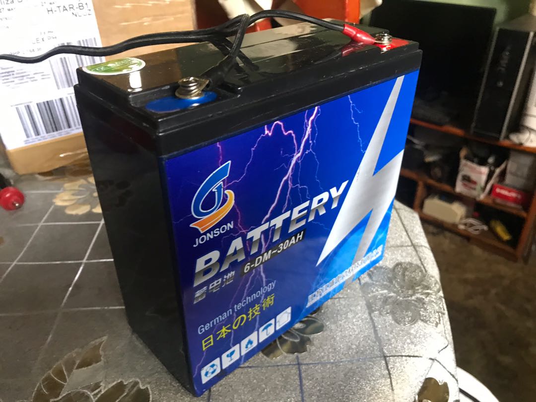 ebike 12volts 30AH battery, sealed lead acid, VRLA deep cycle battery