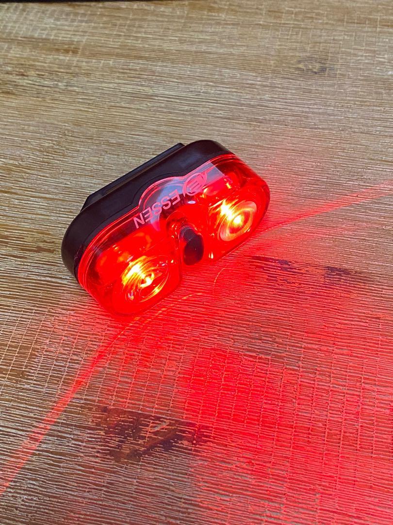red bicycle light