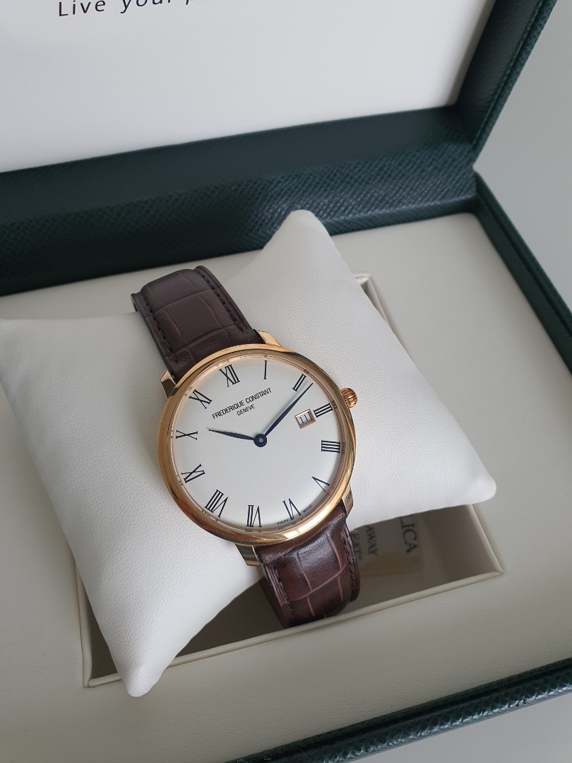 Frederique constant slimline hotsell automatic men's watch