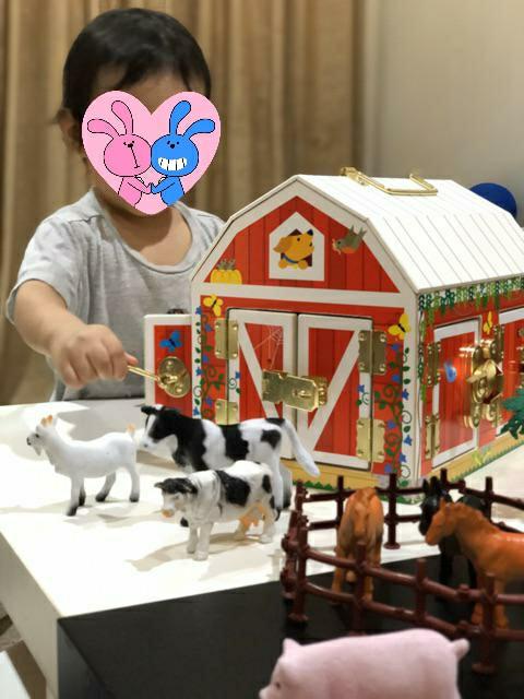 Melissa & doug latches barn hot sale