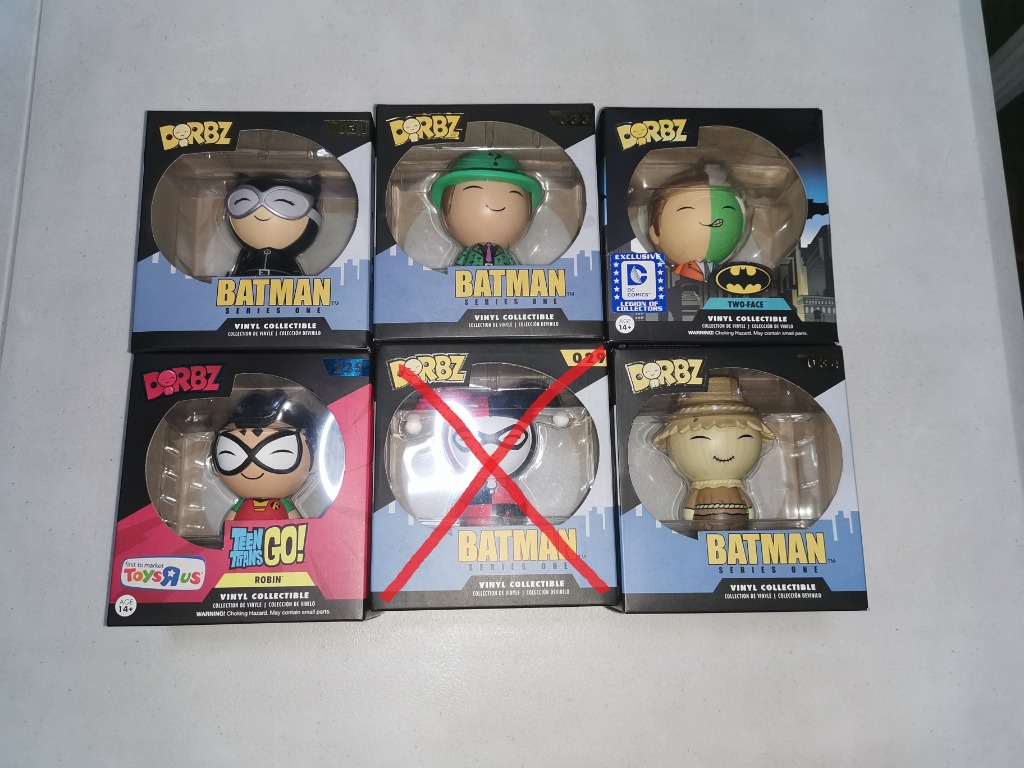 Batman The Riddler Dorbz series 1 DC Comics Funko Pop 