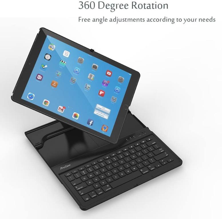 G035 Procase iPad Pro 12.9 2015 Keyboard Case, Apple iPad ...