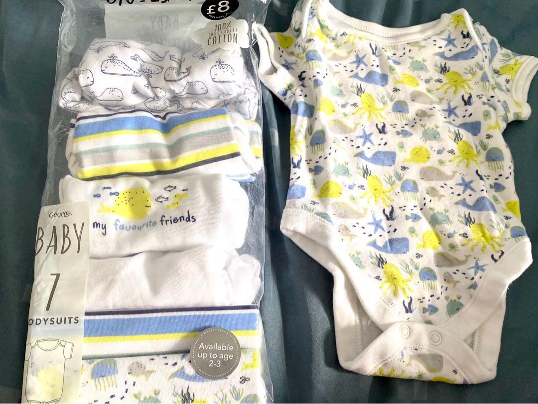 george baby rompers