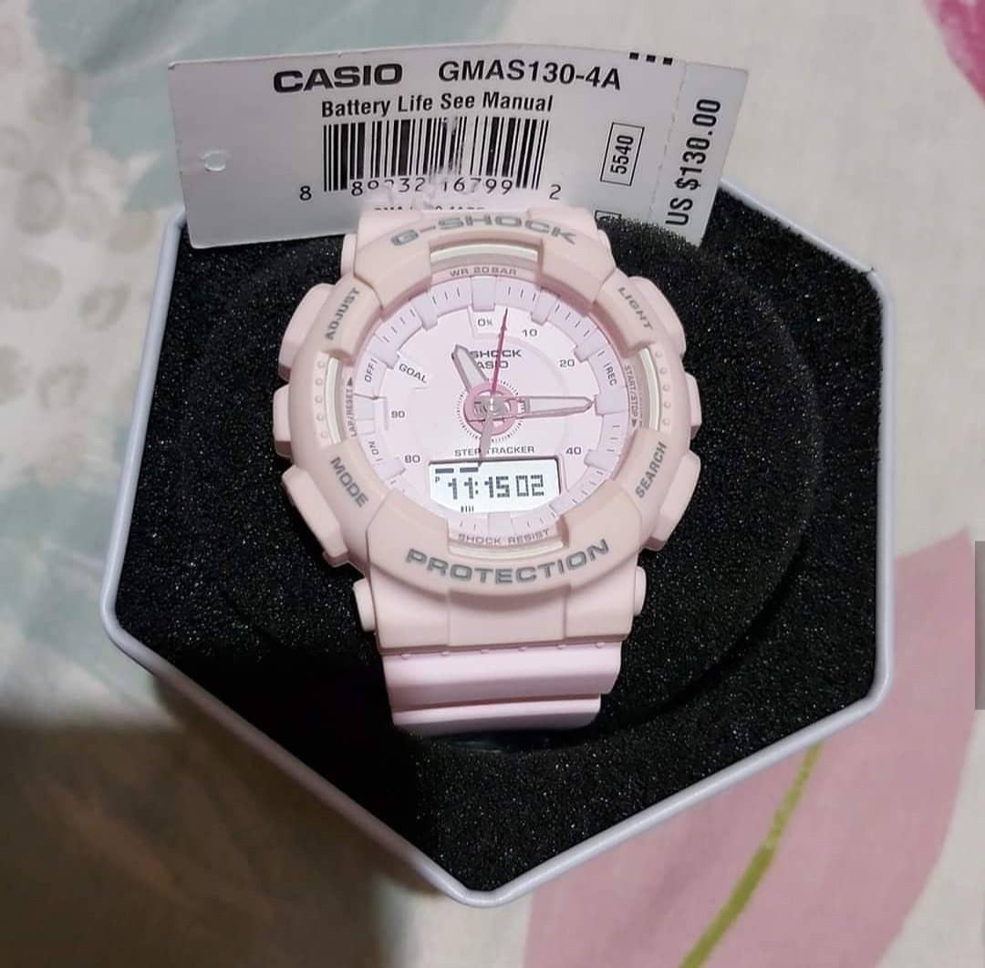 Womens mono g shock with second hand