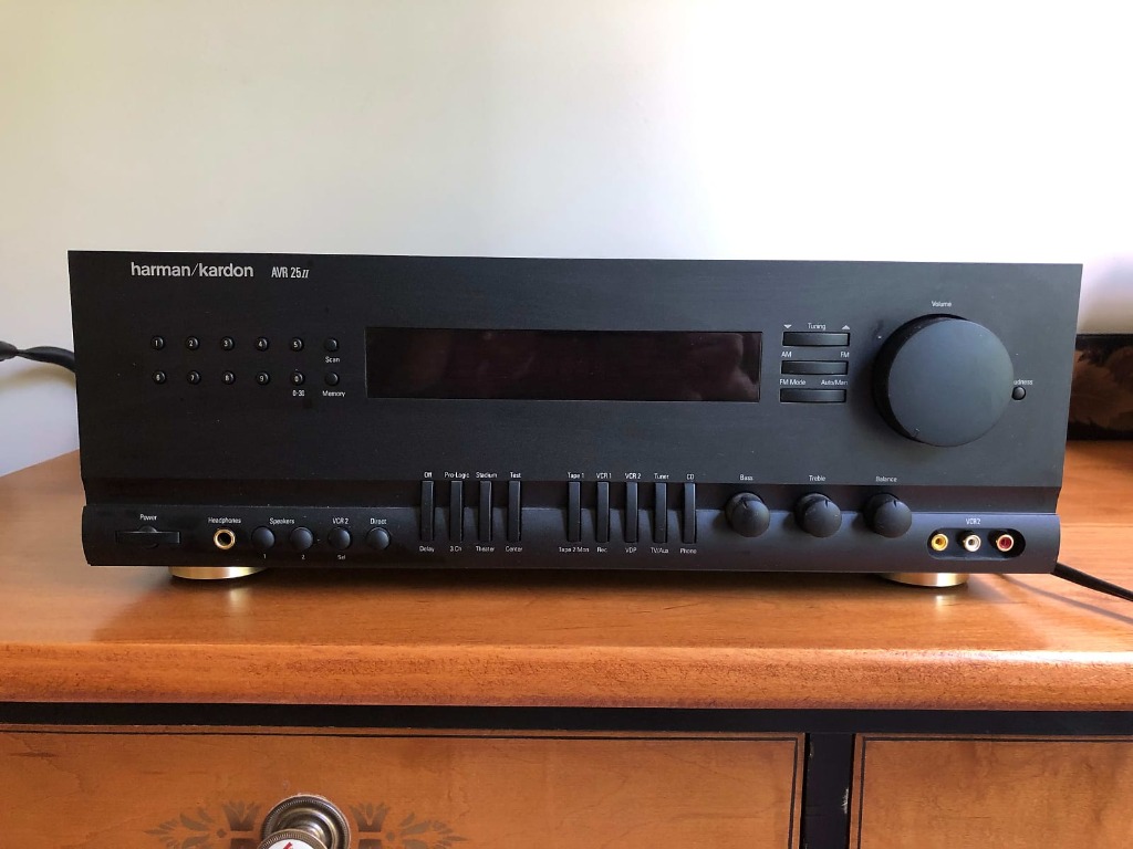 Harman Kardon AVR 25 II Analog ProLogic Receiver, Audio, Soundbars