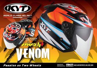 Helmet Kyt Venom Andi Gilang Axel Basani Everything Else Others On Carousell