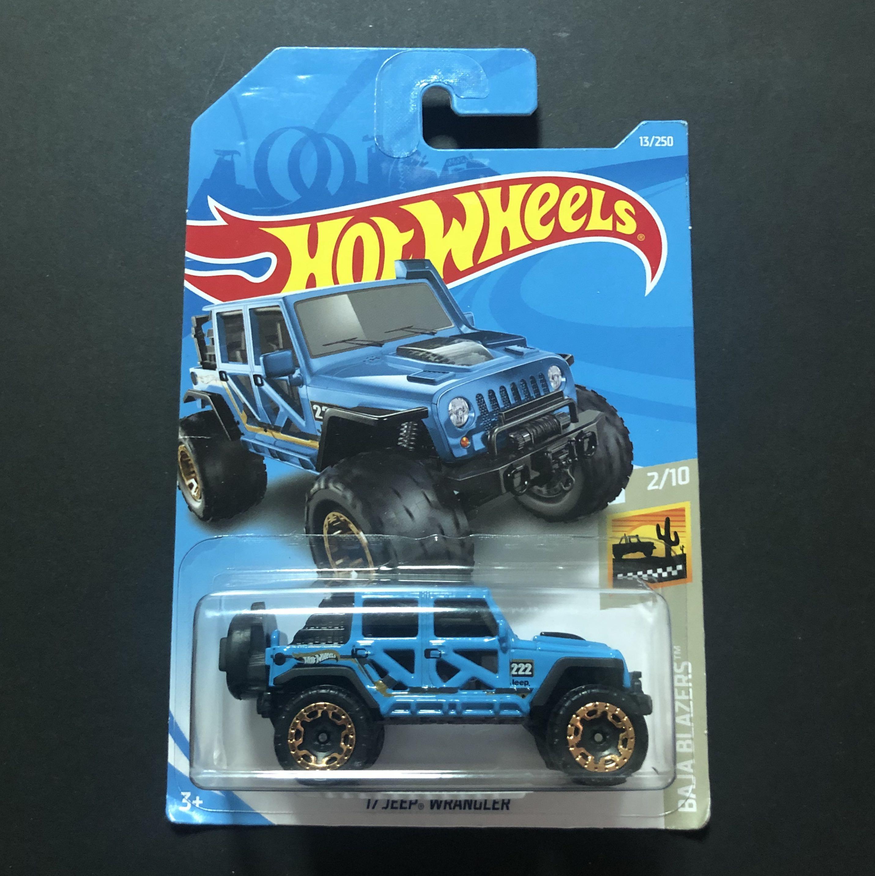 hot wheels jeep wrangler toy