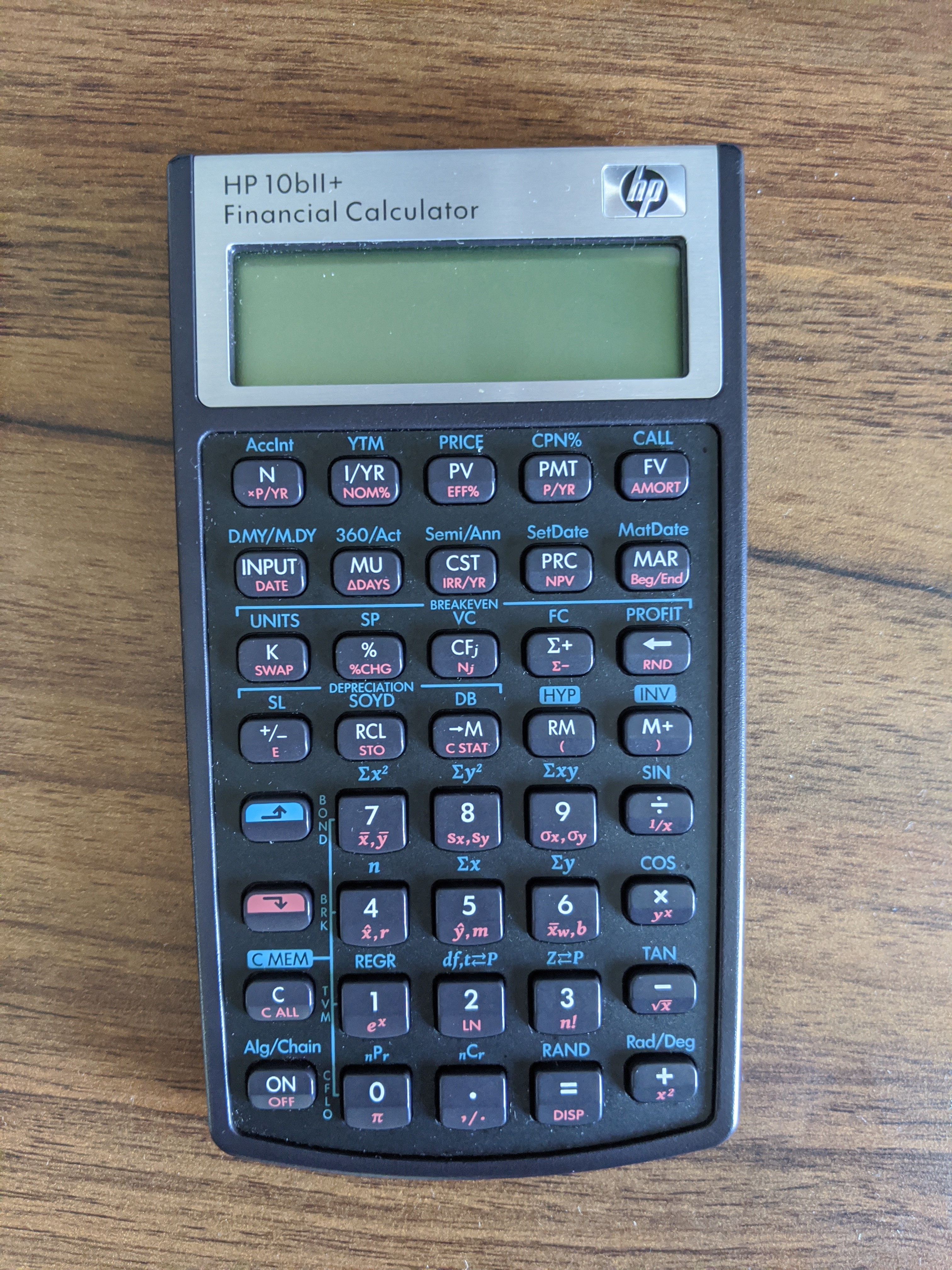 Hp 10bii Financial Calculator Computers Tech Office Business Technology On Carousell