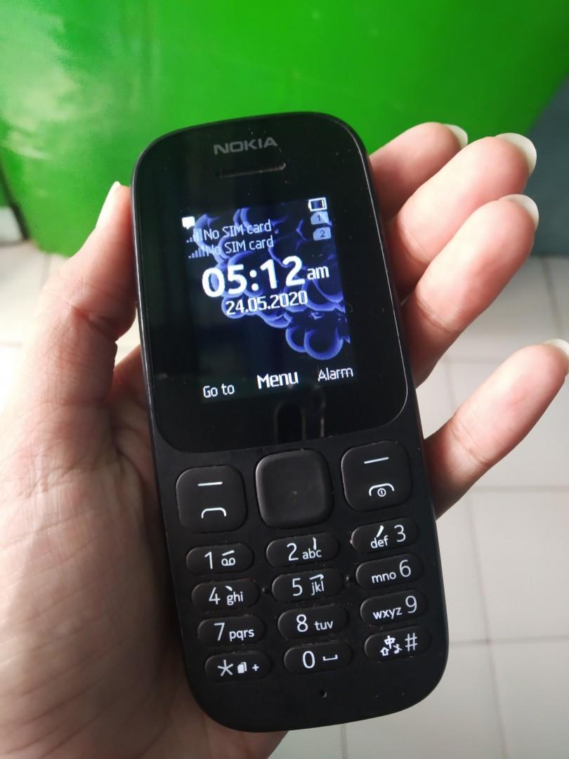 Hp Second Nokia 105 Dual Sim Telepon Seluler Tablet Lainnya Di Carousell