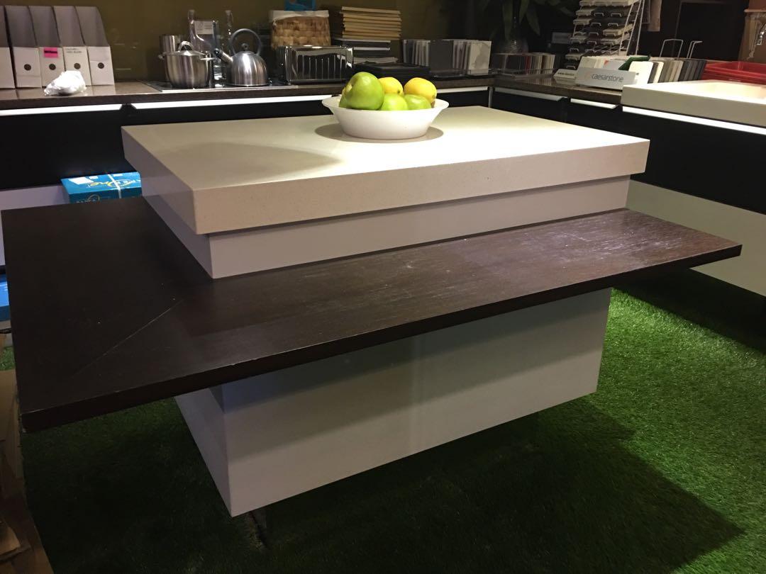 Island Table Quartz Kitchen Table Table Top Furniture Tables Chairs On Carousell
