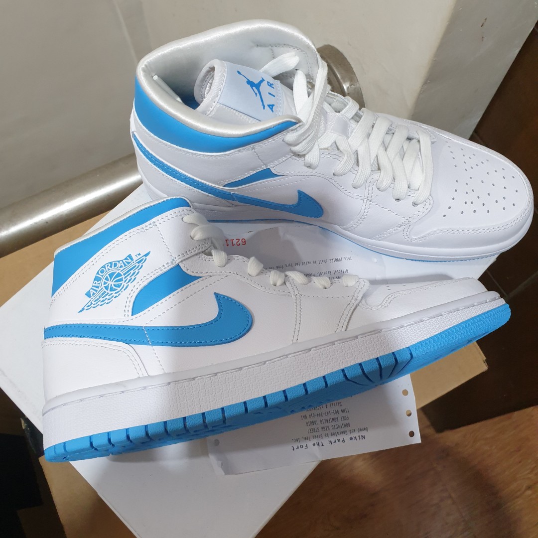 jordan 1 mid dark powder blue
